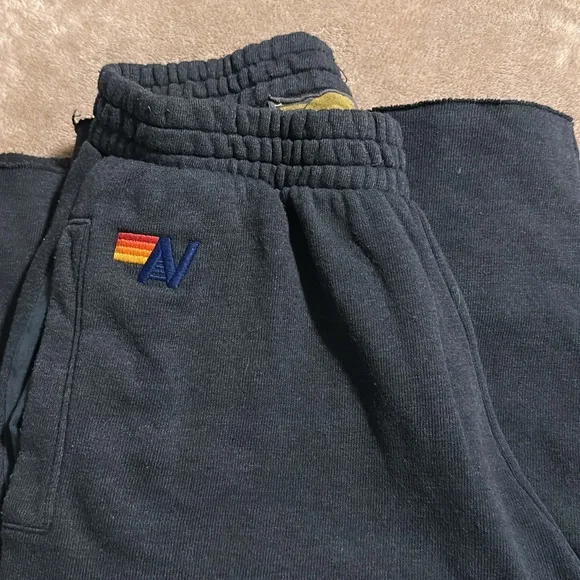 Aviator Nation Sweatpants Blue Navy - Picture 3 of 5
